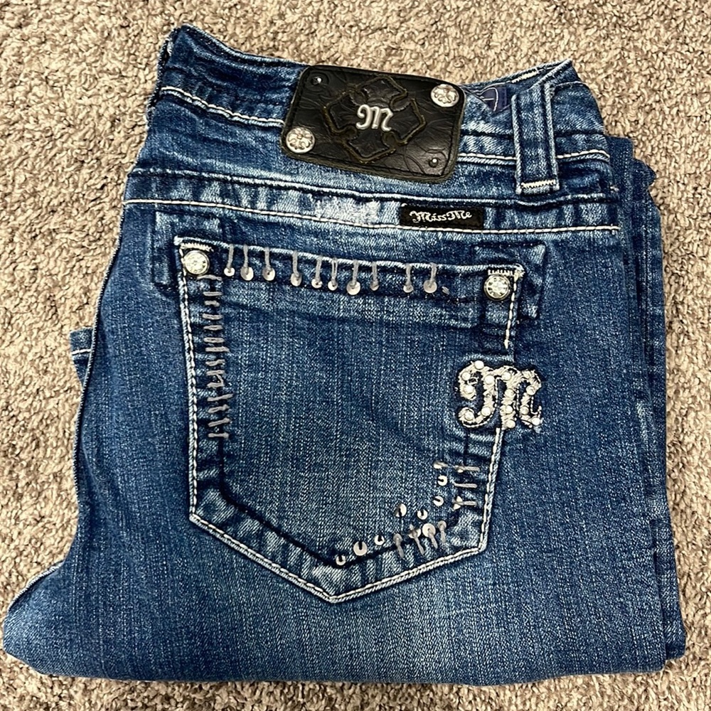 MissMe bootcut jeans, excellent condition!